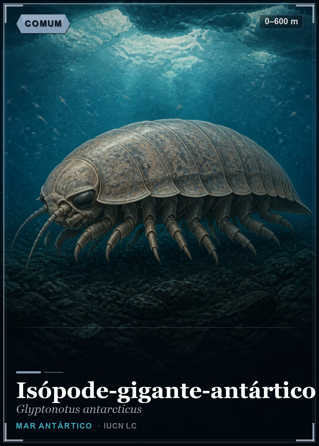 Isópode-gigante-antártico