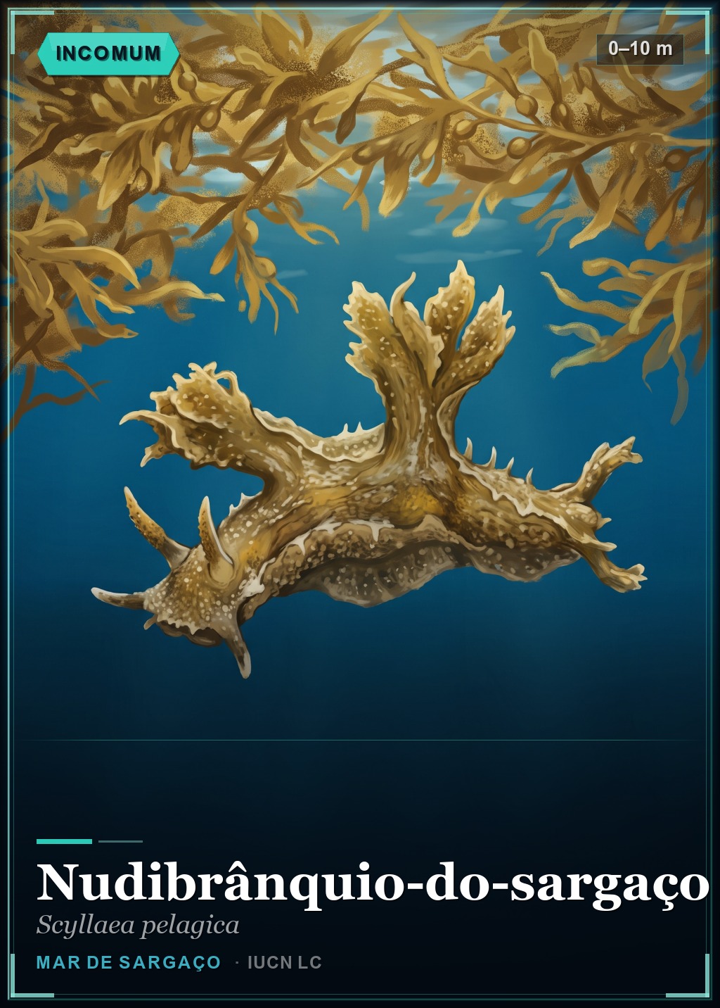 Nudibrânquio-do-sargaço