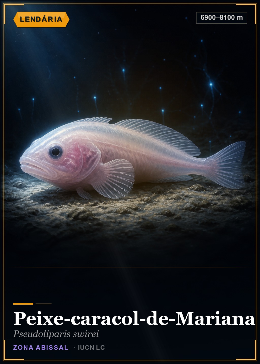 Peixe-caracol-de-Mariana