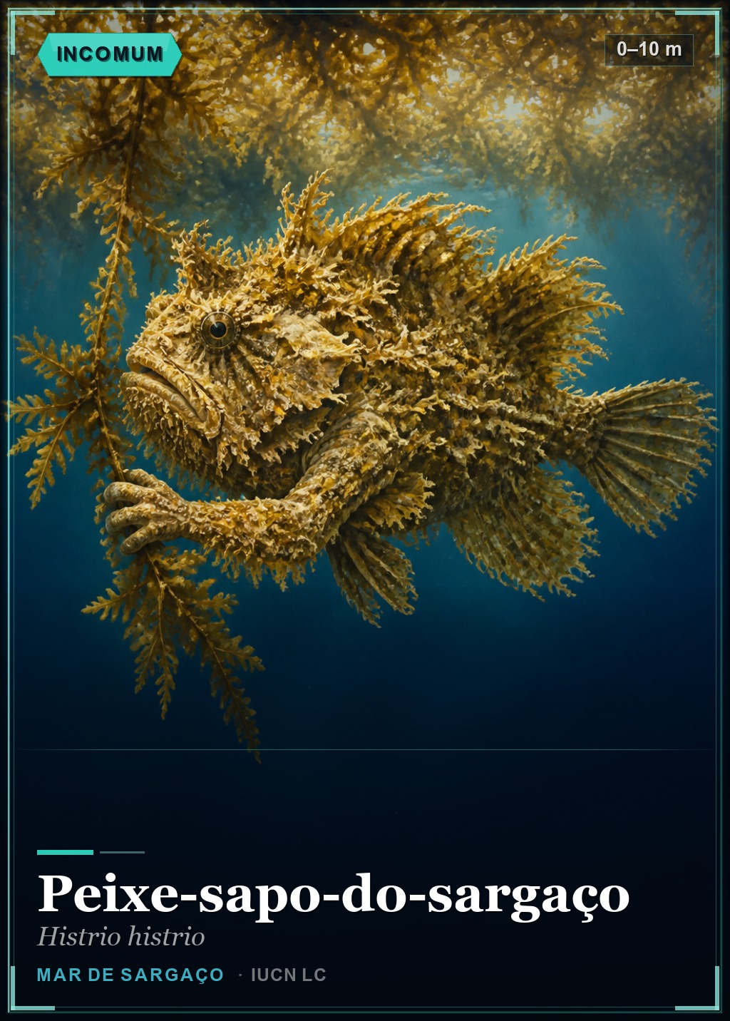 Peixe-sapo-do-sargaço